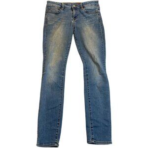 Lucky Brand Womens Jeans 10/30 Leyla Skinny Regular Mid-Rise Handcrafted Distres